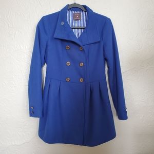 Blue Peacoat Forever 21